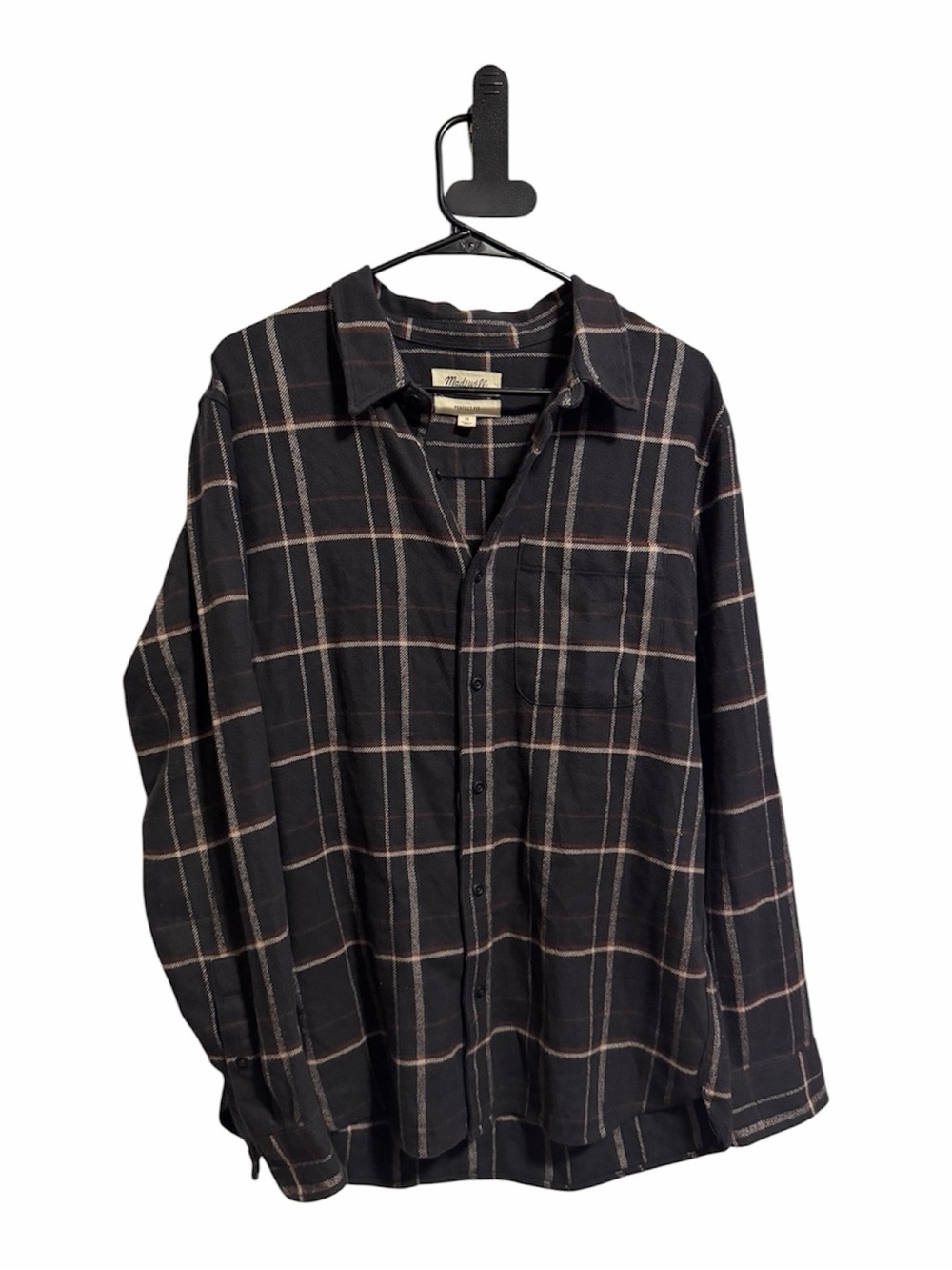 Madewell Slub Flannel Sunday Shirt.
